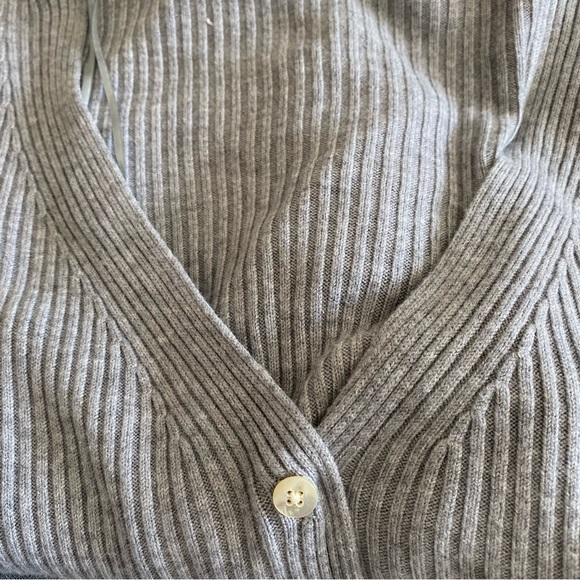 Dynamite Grey Knit Cardigan - Picture 6 of 10
